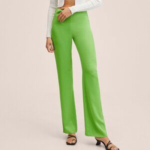 Mango Flowy straight-fit pants Size XL